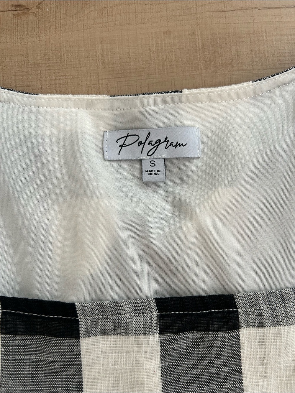 Polagram Check Top Small - Picture 2 of 5